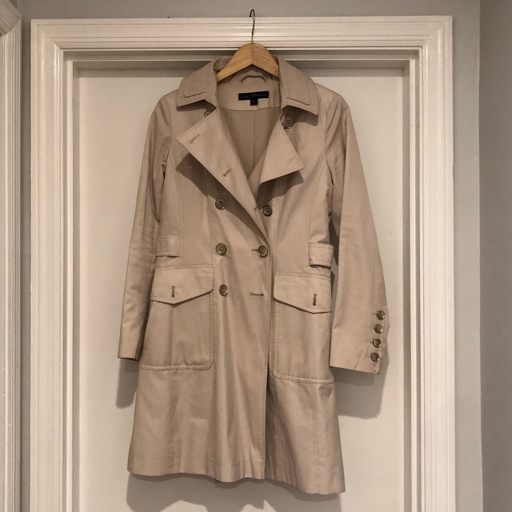 Via Spiga water repellent lined Trench Coat
